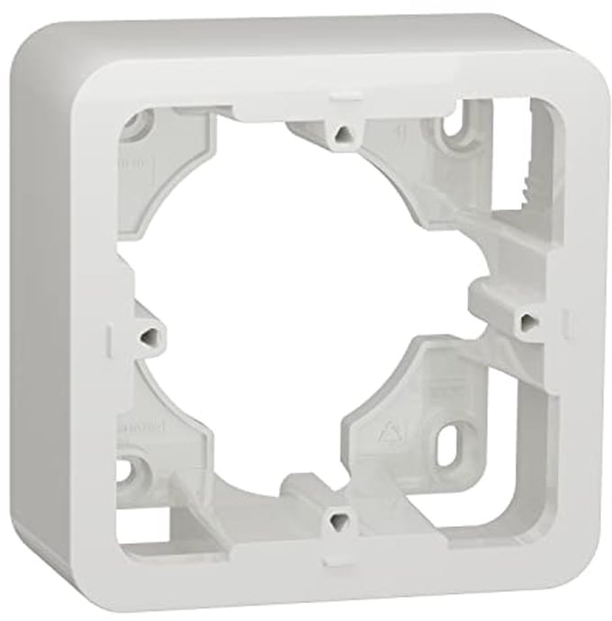 Opbouwdoos wit 1 stuk - Geschikt voor diverse installatiearchitecturen