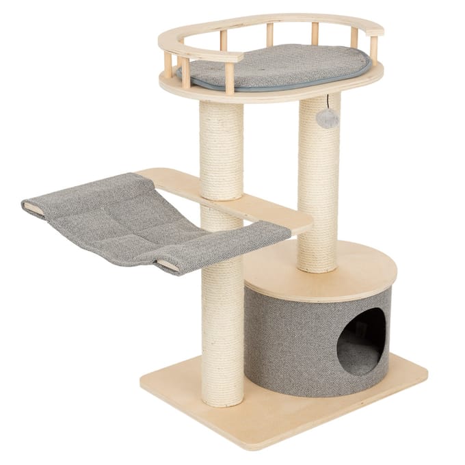 Modern Living Krabpaal Amora Lichtgrijs H90 x L85 x B56 cm