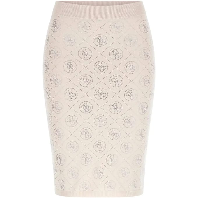 Vrouwenrok Guess Rhinestones 4G