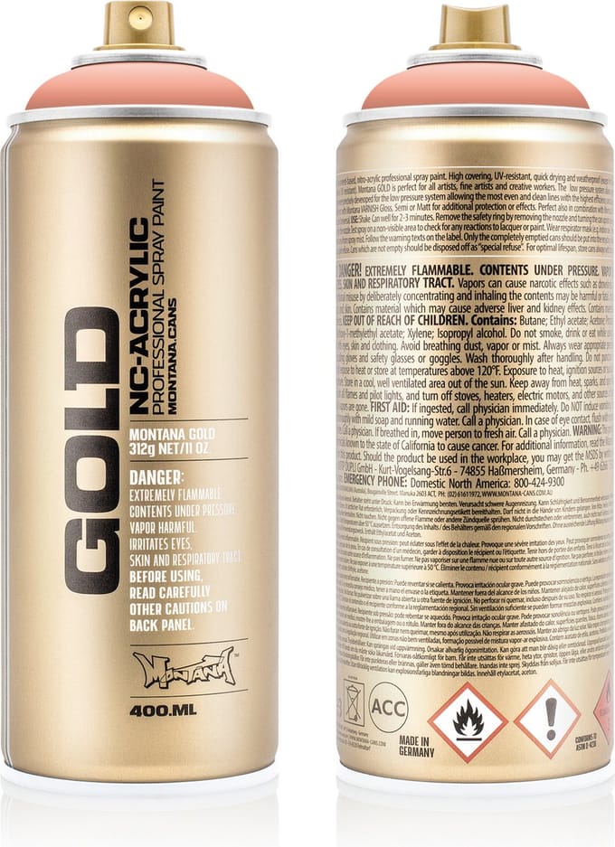 Montana GOLD CL2120 Shrimp spuitbus 400ml