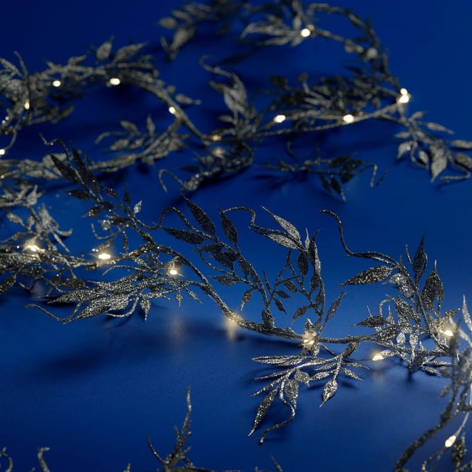 Micro LED guirlande zilver - 150 cm lang met 30 LED's
