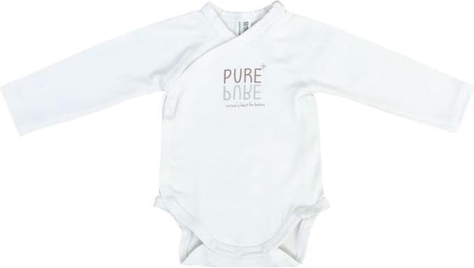 Bamboom Romper Pure Wit 3 Mnd