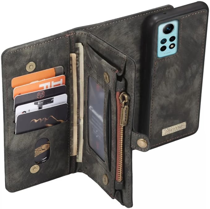 CaseMe 008 Xiaomi Redmi Note 12 Pro 4G Book Case Zwart