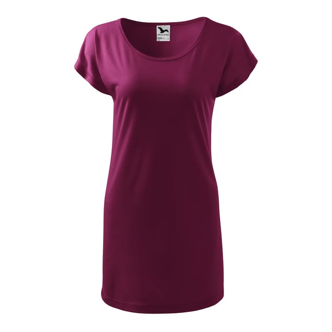 Dames t-shirt jurk Malfini Love 123