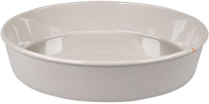 Ornamin Schaal - reusable - onbreekbaar - sAN - rond - 600ml - 37mm - ∅200mm - beige - 9 stuks