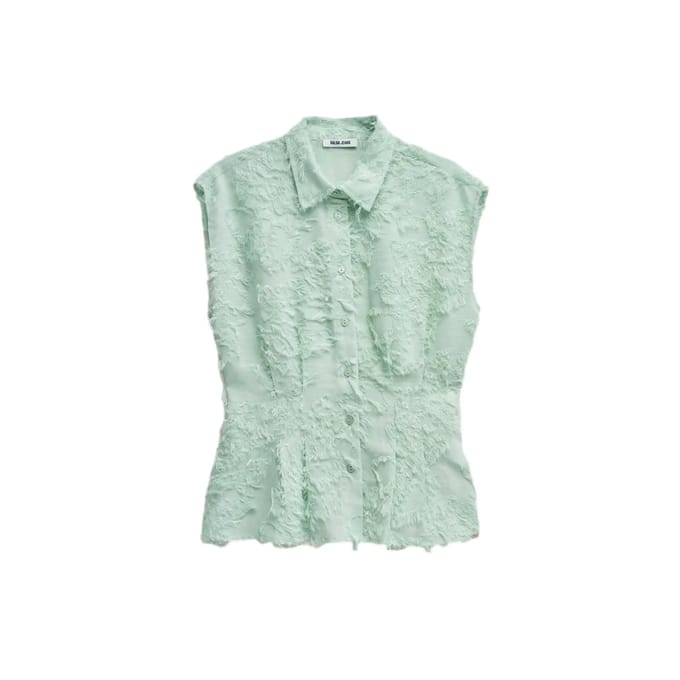 Dames jacquard tanktop Salsa Jeans