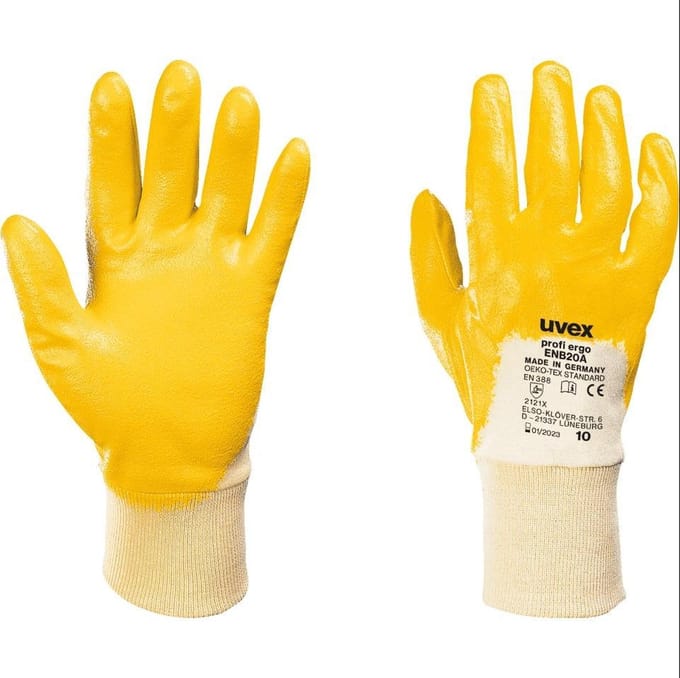 Uvex Profi Ergo ENB 20A Nitril handschoen M