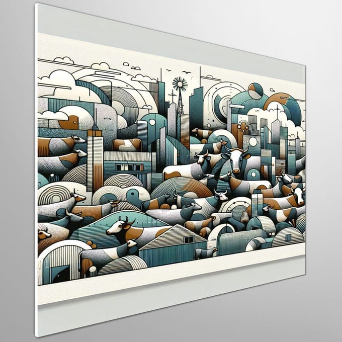 Kunstprint | Wanddecoratie | Forex | 60 × 60 cm