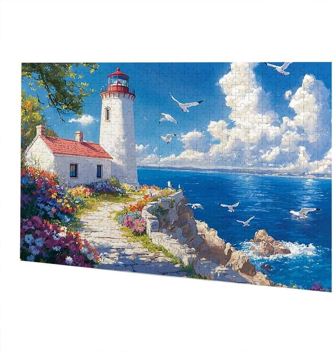 Puzzel 5000 stukjes - Houten Legpuzzel - Ontspannend Spel - Grote Afmeting - 105x156 cm - Landschap