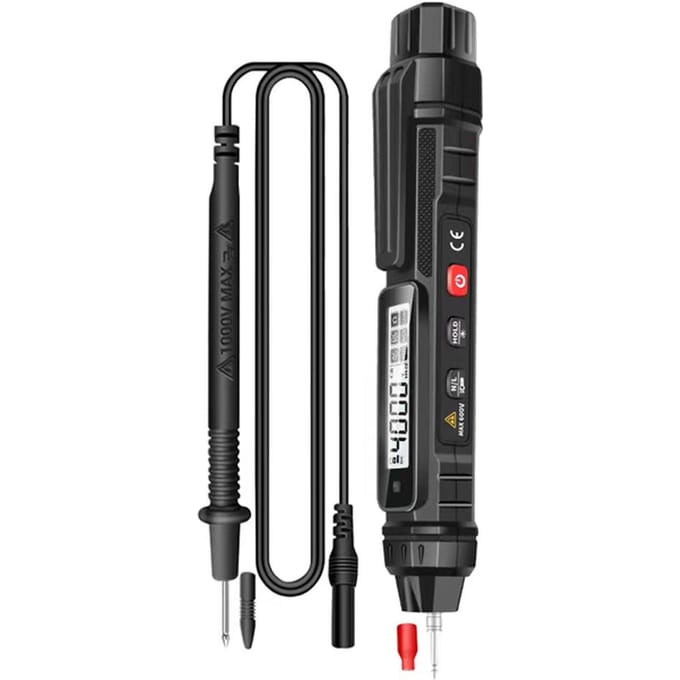 2in1 Elektrische testpen Digitale multimeter Professionele spanningsstroomweerstandsmeting Test standard configuration