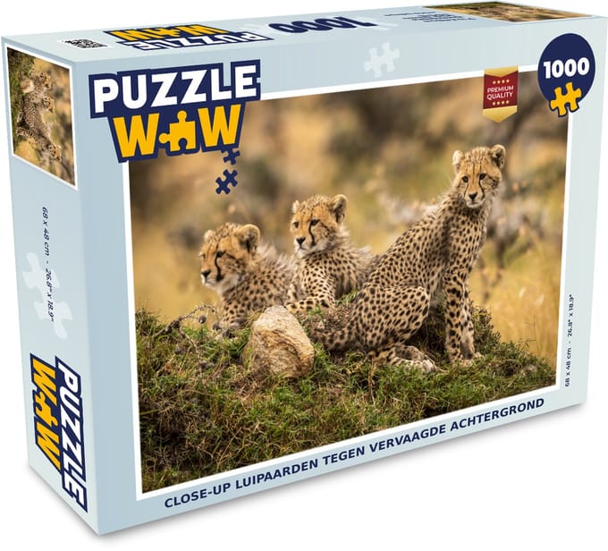 Puzzel Luipaard - Bos - Dier - Legpuzzel - Puzzel 1000 stukjes volwassenen