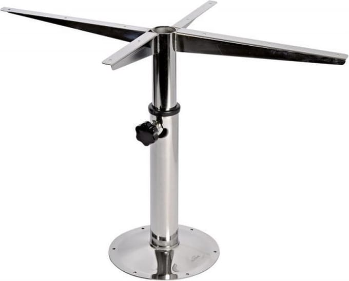 Osculati draaibare telescopische RVS Tafelpoot 500/750mm