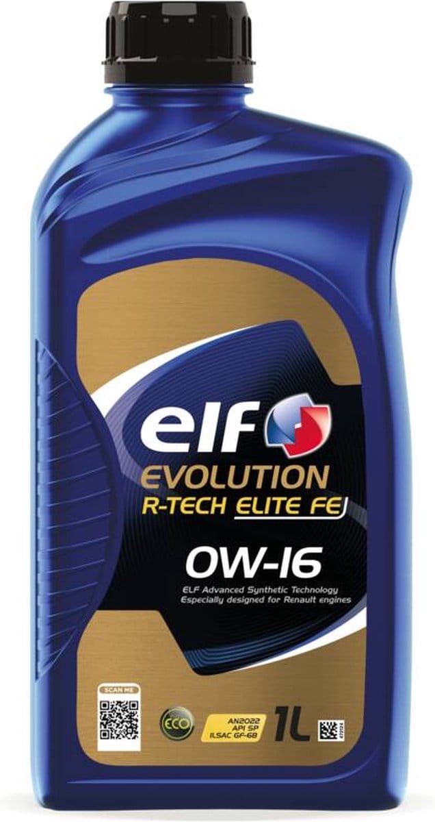 0W-16 ELF Evolution R-Tech Elite FE motorolie