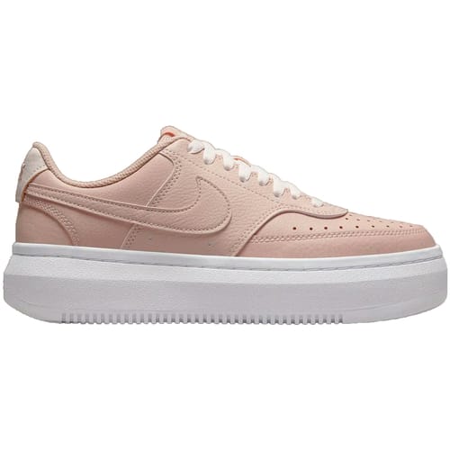 Nike - Court Vision Alta Leather Women - Roze Platform Sneakers-38