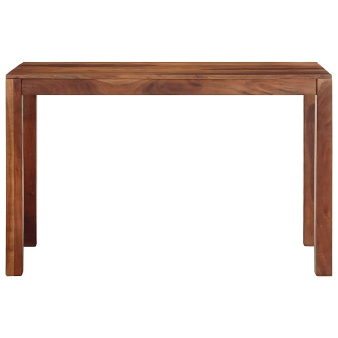 vidaXL - Eettafel - 120x60x76 - cm - massief - acaciahout