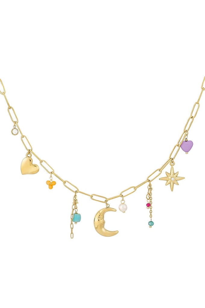 love you to the moon and back ketting