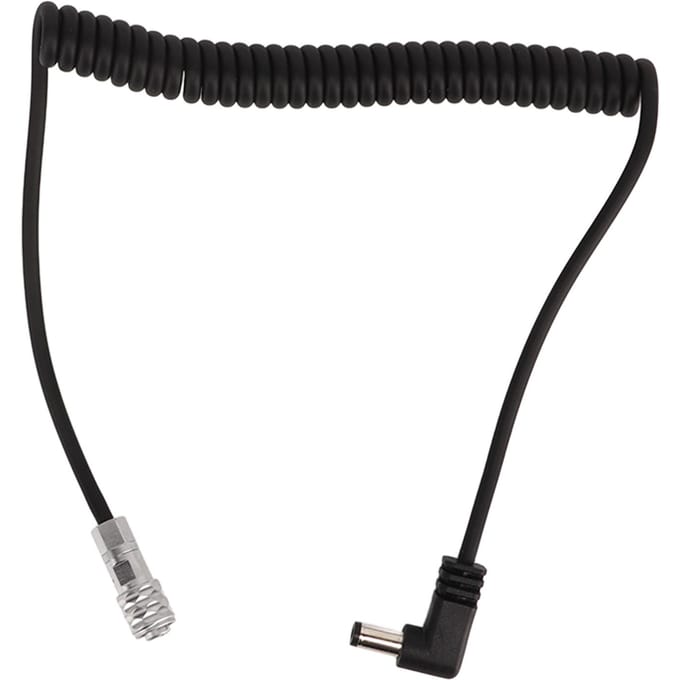 2-pins veer voedingskabel plastic DC camera veer voedingskabel vervangingsaccessoire voor BMPCC 4K 6K black