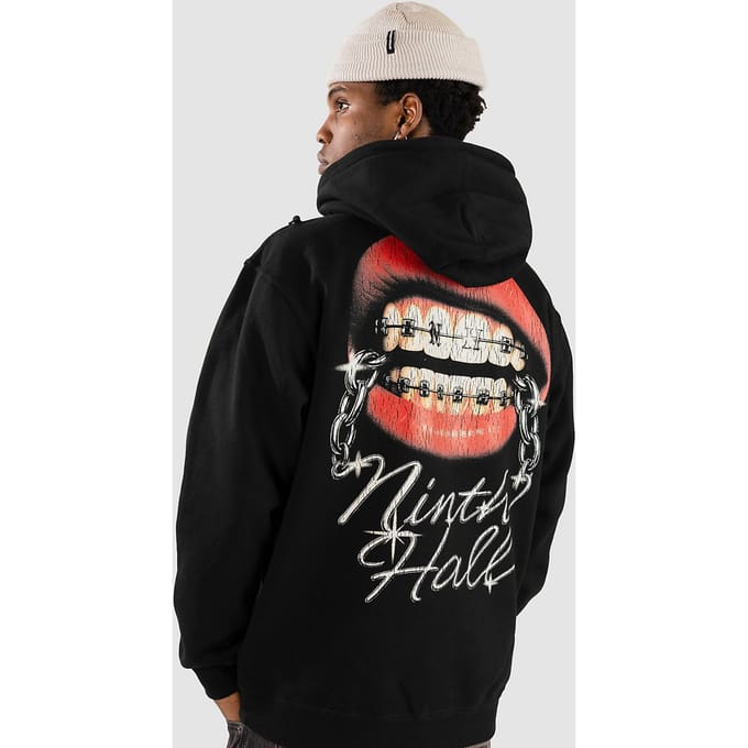 Ninth Hall Logo Play Hoodie zwart