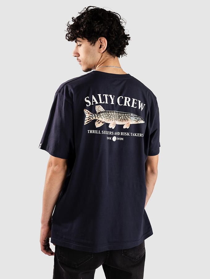 Salty Crew Euro Pike Premium T-Shirt blauw
