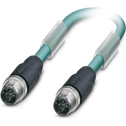 Phoenix Contact 1569456 Sensor/actuator dataconnector, geassembleerd M12 Aantal polen (sensoren): 4 Stekker, recht 1.00 m 1 stuk(s)