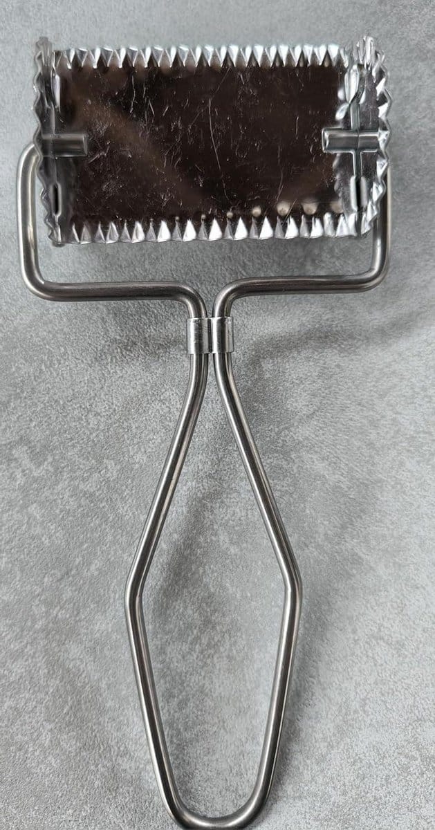Vierkante Deegsnijder - Koekjesvorm - Zelfgemaakte Pasta - Ergonomische Handgreep - 6 x 6 cm