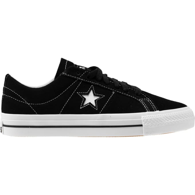Converse One Star Pro Ox Zwart