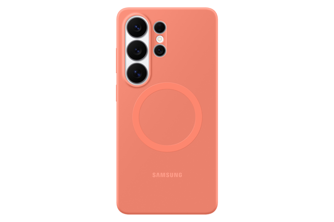 Samsung Samsung EF-ES948 - Hintere Abdeckung für Mobiltelefon Backcover Samsung Galaxy S26 Ultra Koraal Inductieve lading
