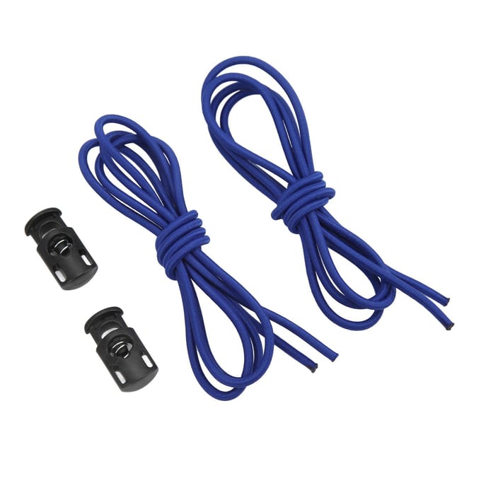 2 STUKS Elastisch Rubber Zwembril Band Vervangingskit Duiken Snorkelen Band Koord Verstelbaar TouwBlauw blauw