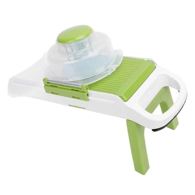 Aardappelsnijder Groen Multifunctioneel Zeer Efficiënt Veilig Julienne Rasp voor Aardappelchips green