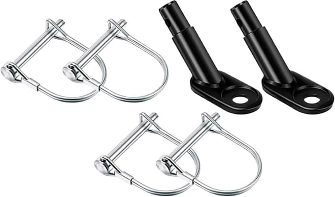 Fietskar Koppeling - Aanhanger Montage - Veilig Transport - Robuuste Snelkoppeling - 11mm Schroefdiameter