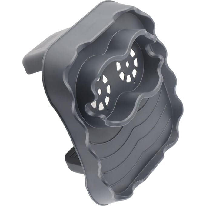 Hottub Tafelblad met Afvoergaten Antislip Verstelbare Hottub Bijzettafel voor Zwembaden SPA grijs
