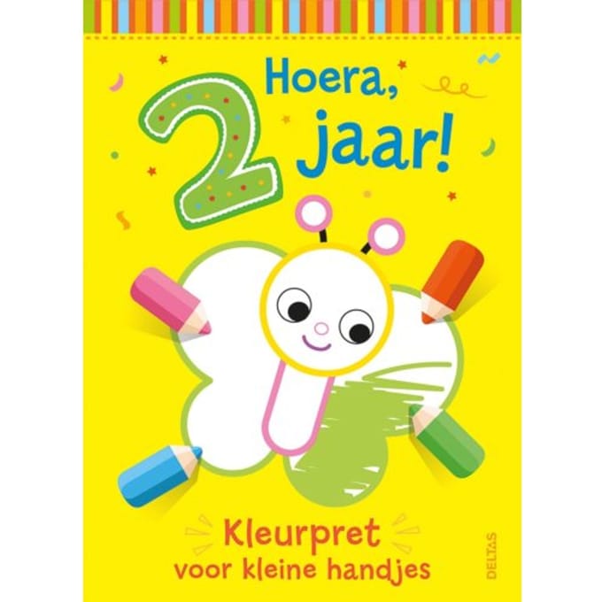 Hoera, 2 Jaar! Kleurpret Voor Kleine Handjes - ZNU