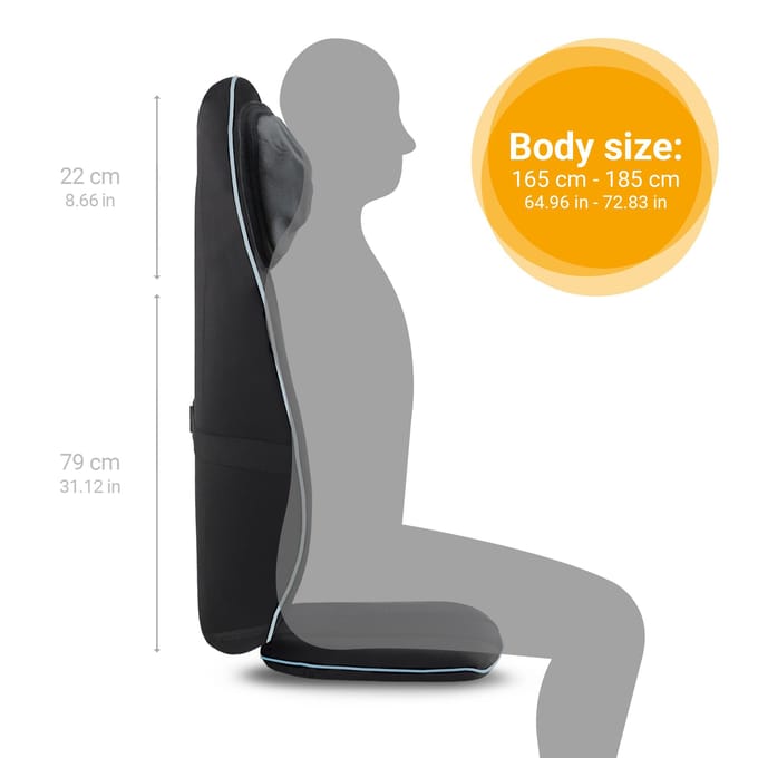 medisana MC 823 Shiatsu massage stoelhoes 1 Apparaat
