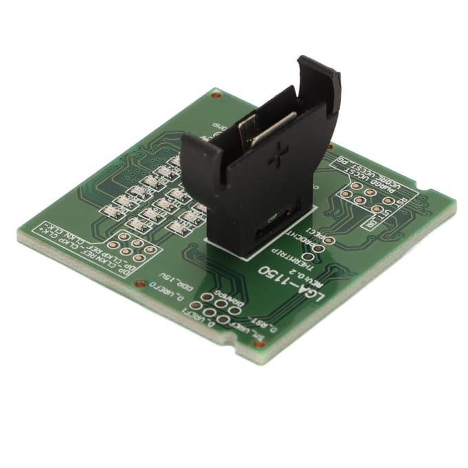 CPU Testkaart Desktop Moederbord Testkaart CPU Tester met Testlampjes voor Intel LGA1150 Interface black