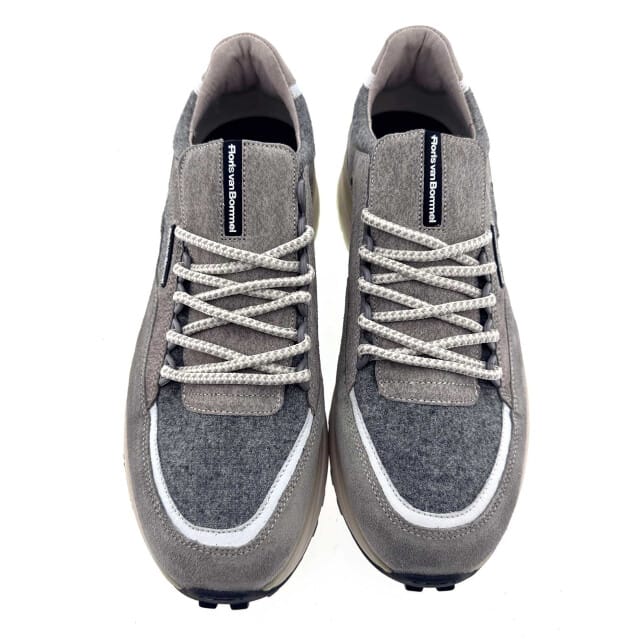 Floris Van Bommel Sfm-10248 De Gripper Sneakers - Suède - Heren - Beige - Maat 43⅓