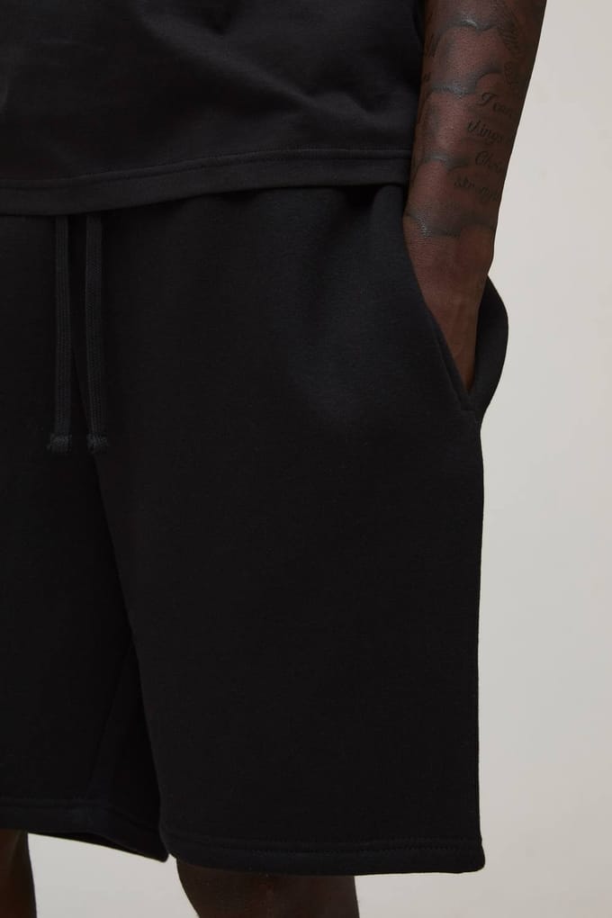 Essential Relaxed Fit Short | Black | Size Small
