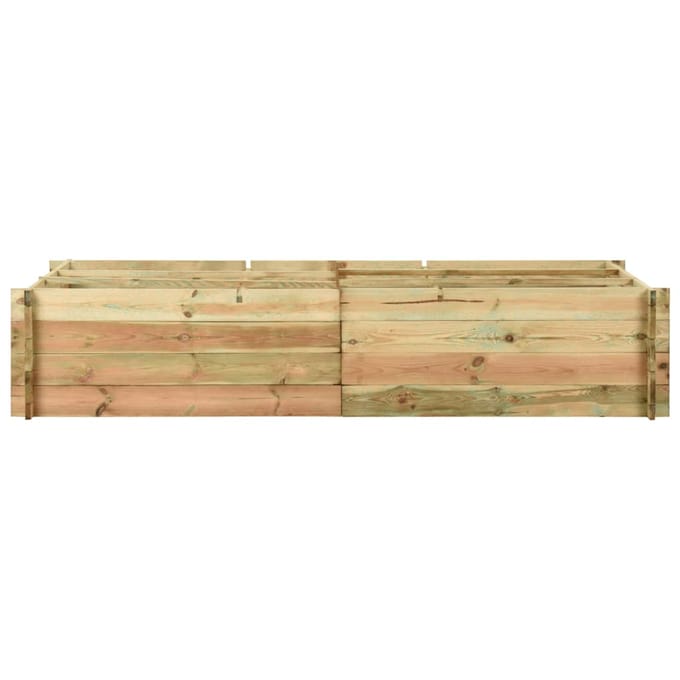 vidaXL - Plantenbak - 197x100x40 - cm - geïmpregneerd - grenenhout