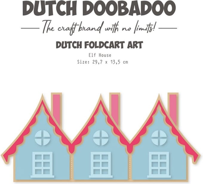 DDBD FoldCard Art Elf house