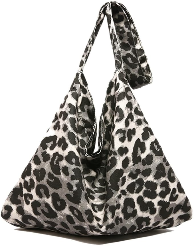 By shayne - Lichtgewicht Schoudertas - Black Leopard Handbag - Met Compartimenten - Dames - Handtas - Mode - Tas