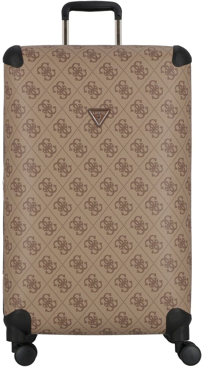 GUESS Trolley 28 In 8-Wheeler Exp. Latte Logo / Brown Lichtbruin 77cm