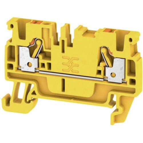 Weidmüller 1521940000 Doorgangsklem 5.1 mm Spanveer Geel 100 stuk(s)