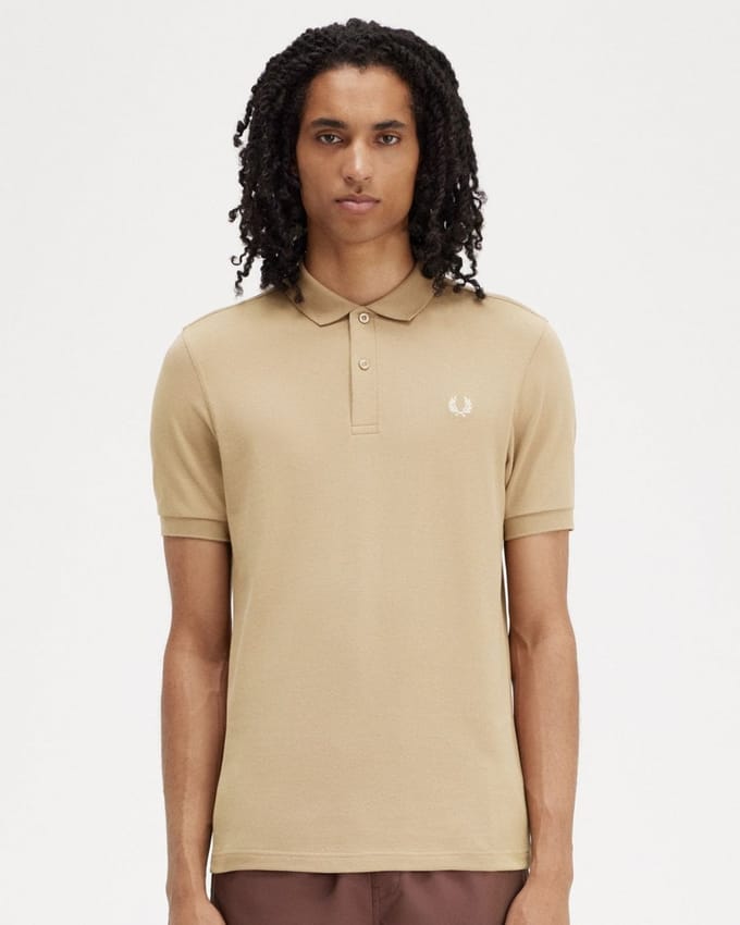 Fred Perry Heren Effen Signature Polo Shirt