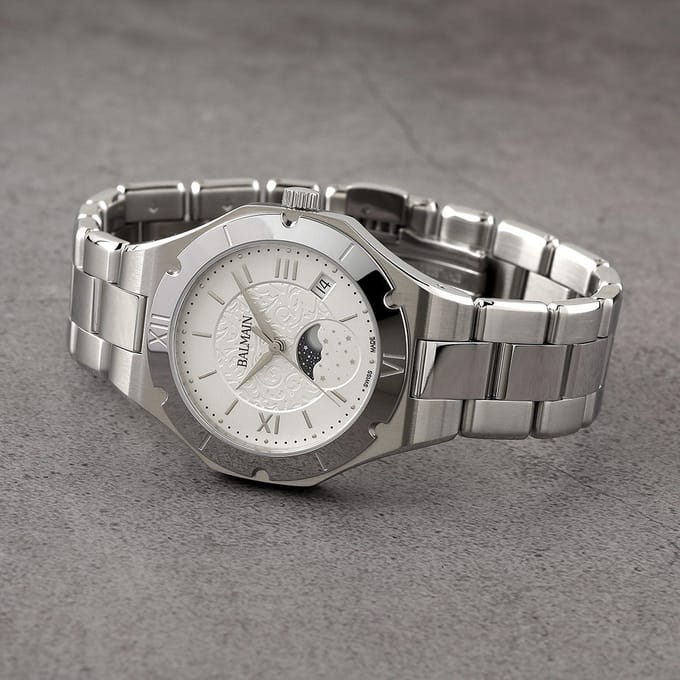 Balmain Be B4591.33.12 Be Balmain Moonphase Horloge