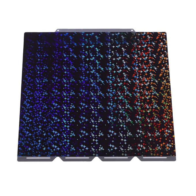 Plaque de construction PEO PEY Compatible avec l'imprimante 3D Snapmaker U1 Plateforme de lit d'impression chauffant brillant double face 276x293mm blue