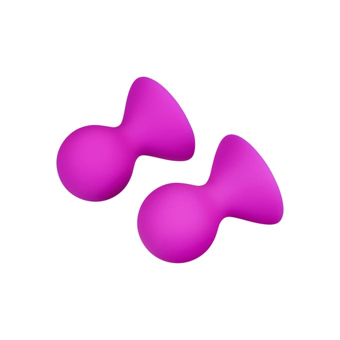 PLEASURE PUMPS NIPPLE SUCKERS PINK