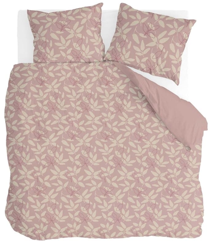 Byrklund Dekbedovertrek Fresh Garden - 200x220 - 100% Polyester - Roze