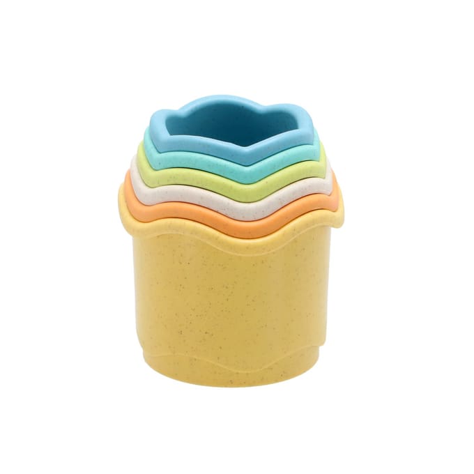 Bioplastic Stapelbekers Set - Set - Bioplastic - Stapelbaar - Milieuvriendelijk