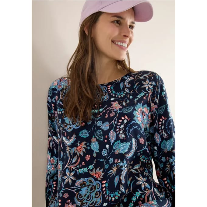 Gedessineerde blouse
