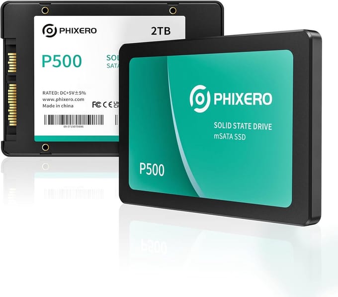 Intern 2TB SSD Harde Schijf 3D NAND - 2,5 Inch SATA III voor Laptop, Desktop en Gameconsole