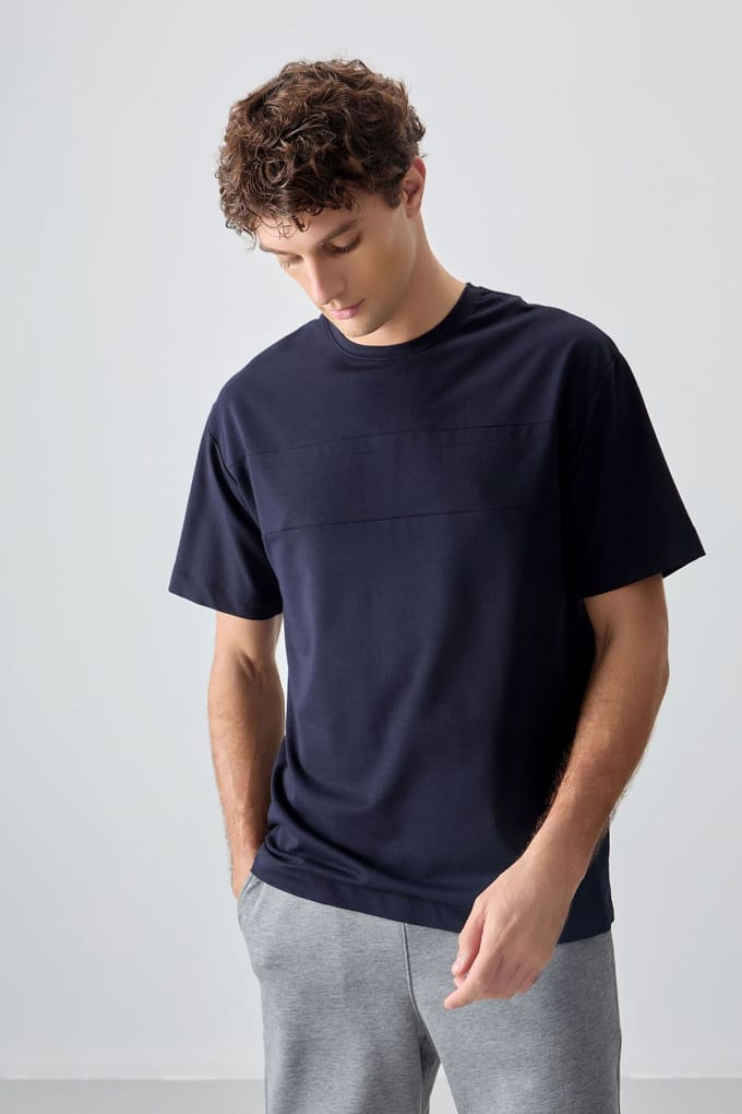 Oversized Col T-shirt